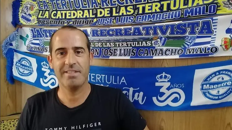 Ramón Bosa, en el Suizo Chico de Huelva