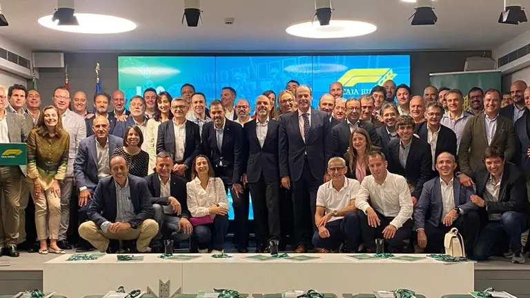 Asistentes al encuentro en Sevilla de Directores Comerciales Grupo Caja Rural