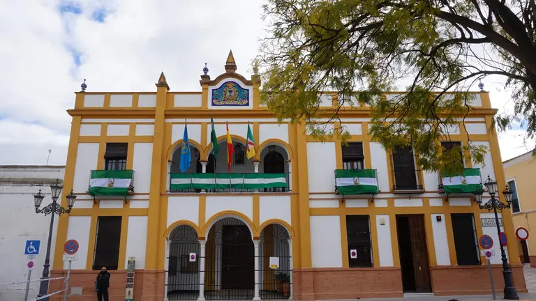 Casa consistorial del Ayuntamiento de Manzanilla