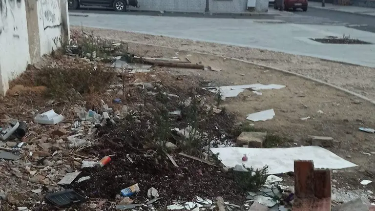 Barriada Navidad, que presenta un estado de actuación urgente.