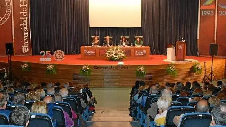 Aula de la Experiencia de la UHU.