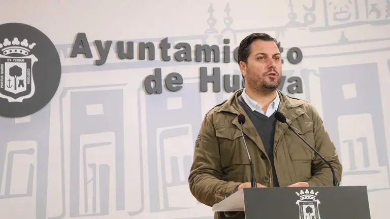 Jaime Pérez en su comparecencia pública