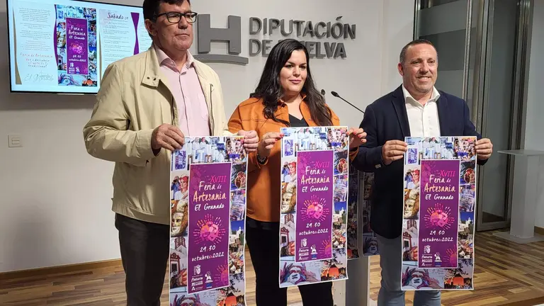 Presentaci&oacute;n de la Feria de Artesan&iacute;a en la Diputaci&oacute;n de Huelva