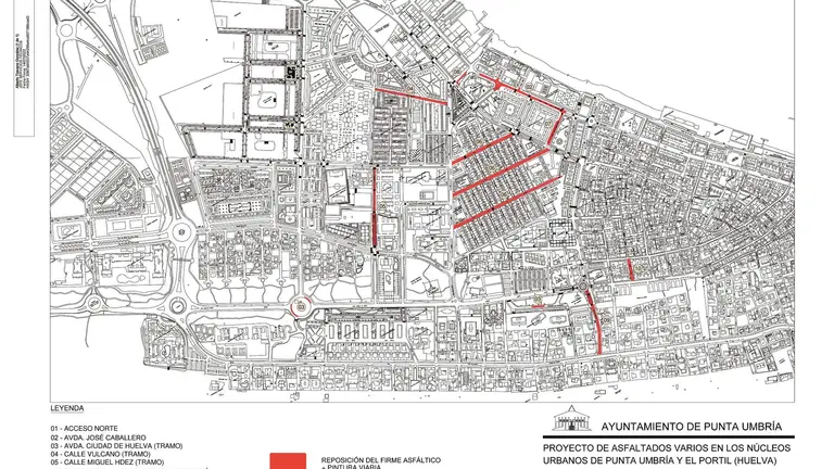 Urbanismo Plan Asfaltado Plano 1