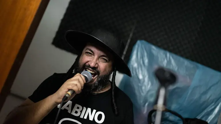 Rabino en una foto tomada por Rafa del Barrio.