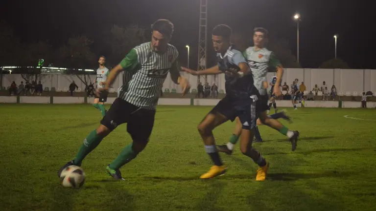 Lance del partido de esta noche entre la Olímpica y el Recre.