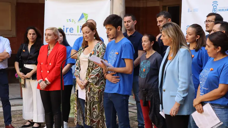 Momento de la lectura del manifiesto