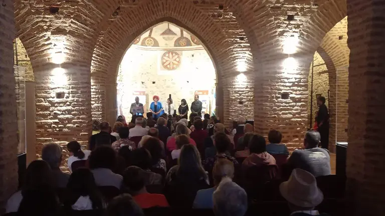 Inauguración de la Muestra en La Nava.