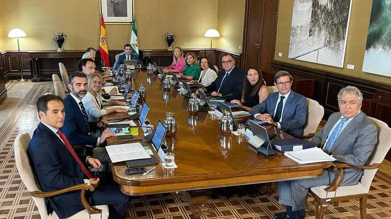 Gobierno andaluz en Pleno