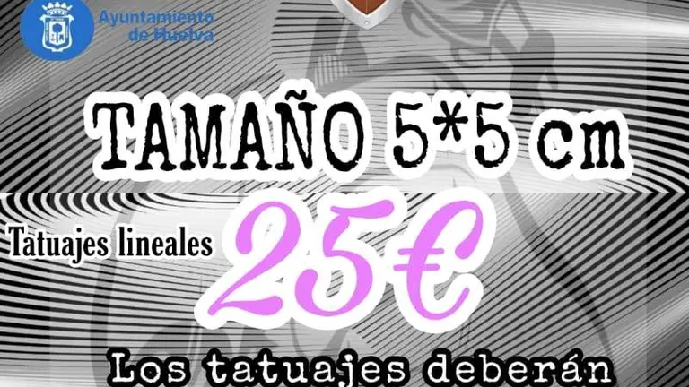 Cartel tatuajes solidarios 