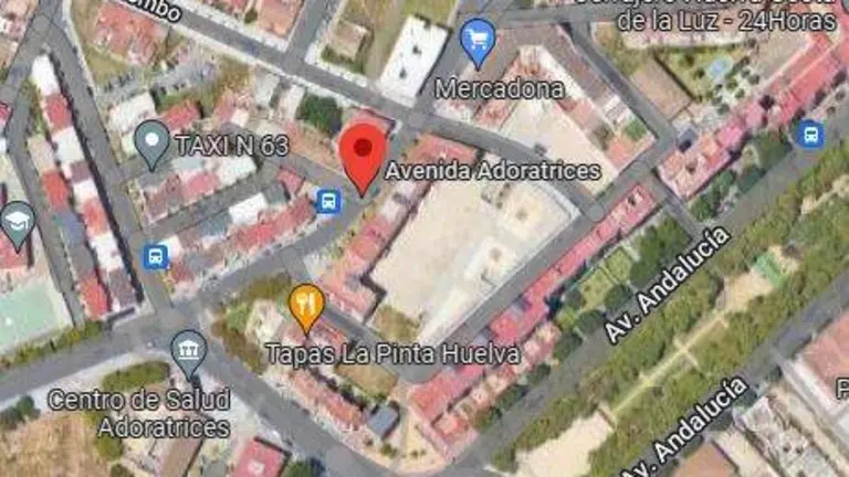 Captura de la Avenida Adoratrices