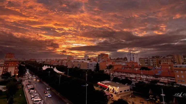 Panorámica de Huelva captada por el fotógrafo Antonio Aguilera
