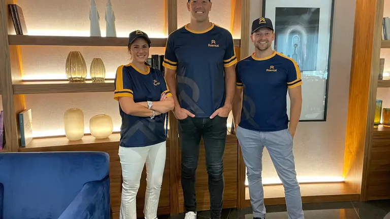 Luis Scola y Eric Sánchez, dos leyendas del baloncesto.