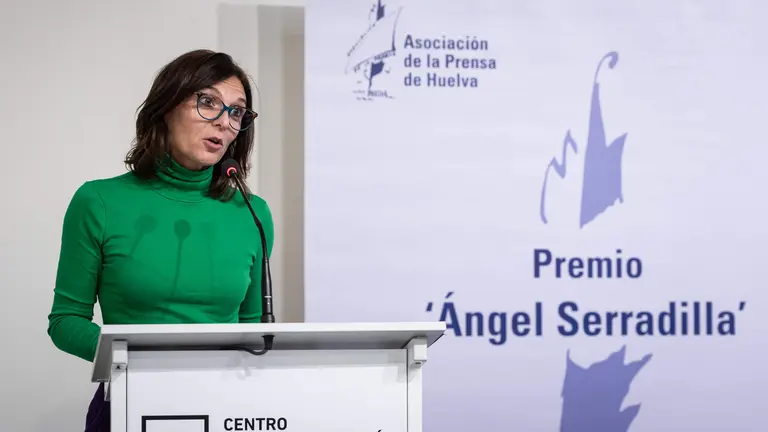 Premio Ángel Serradilla a Esther Bazán, en su discurso