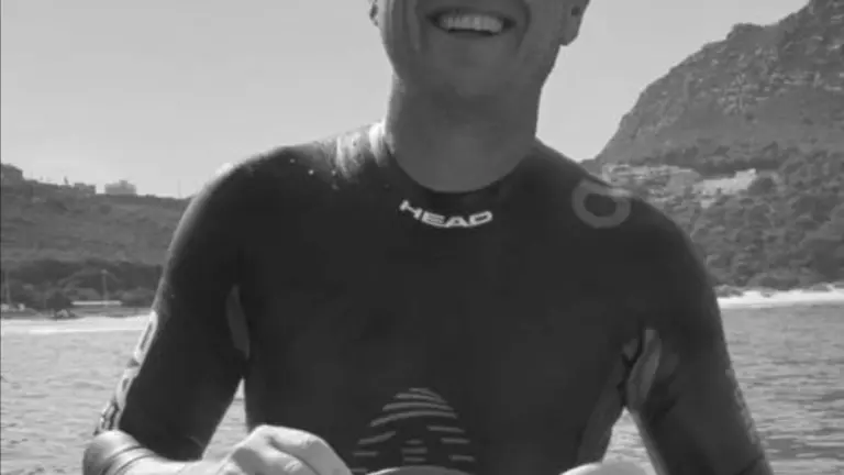 Miguel Angel Pérez de Diego, delegado, en Huelva, de la Federación Andaluza de Natación