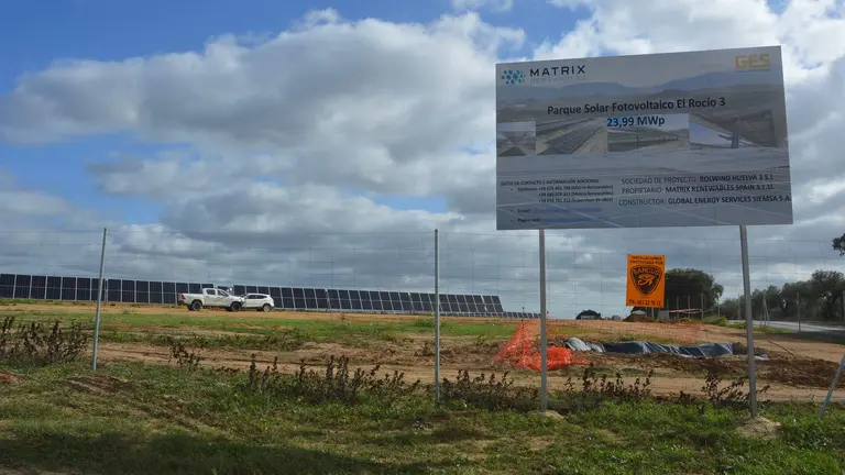 Terrenos para fotovoltaicas en El Rocío