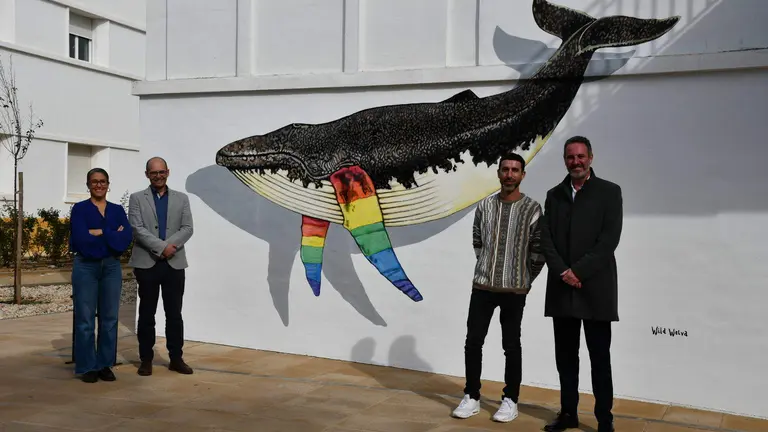 Una de las obras del Campus.