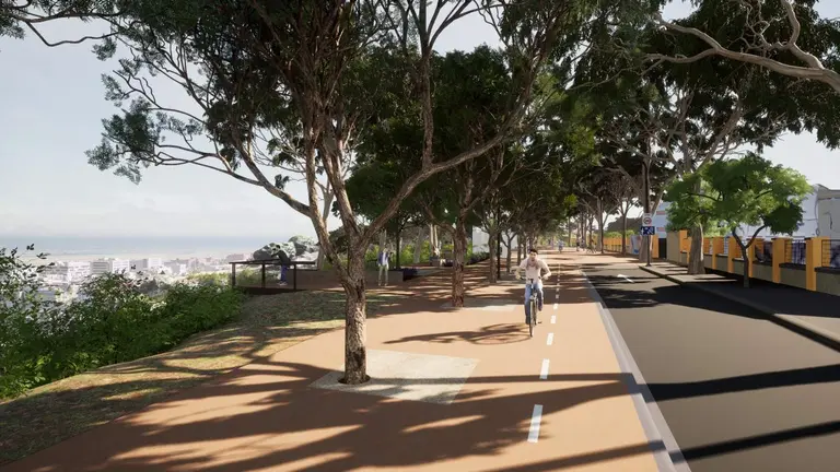 Así quedará el acceso al Conquero y su conexión con La Orden