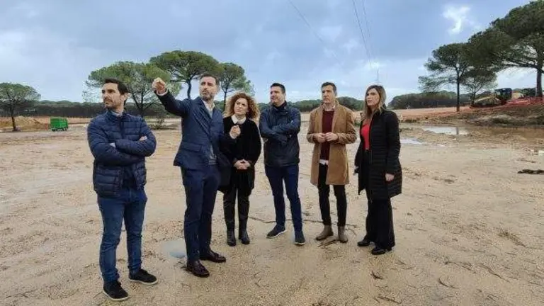 Visita a los terrenos del CEUS