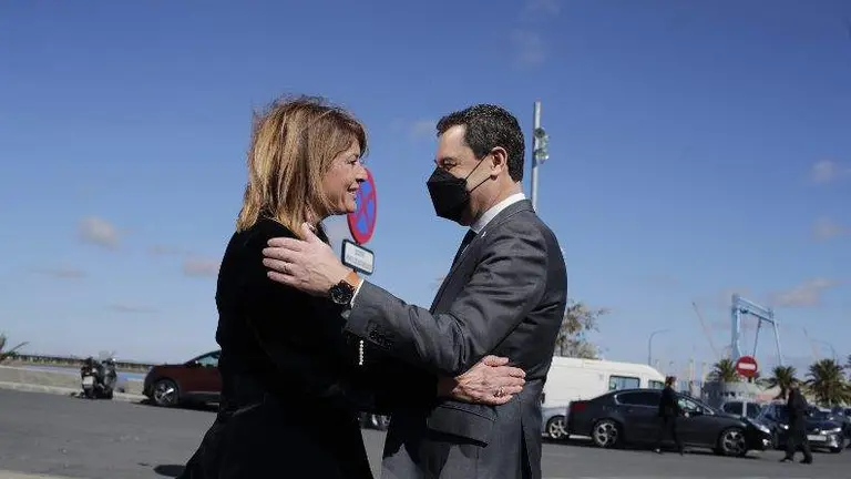 Miranda y Juanma Moreno