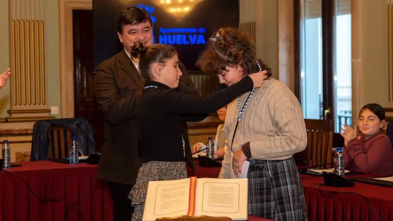 Pleno Infantil celebrado en el Ayuntamiento