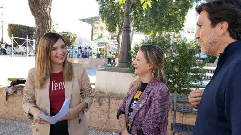 María Márquez, en un acto