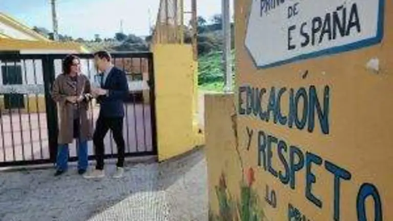 Visita al CEIP Príncipe de España