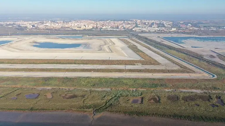 Balsas de residuos de fosfoyesos