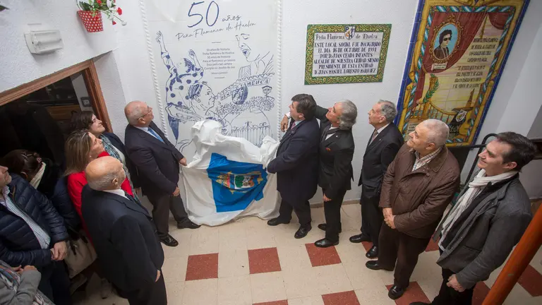 Inauguración del azulejo