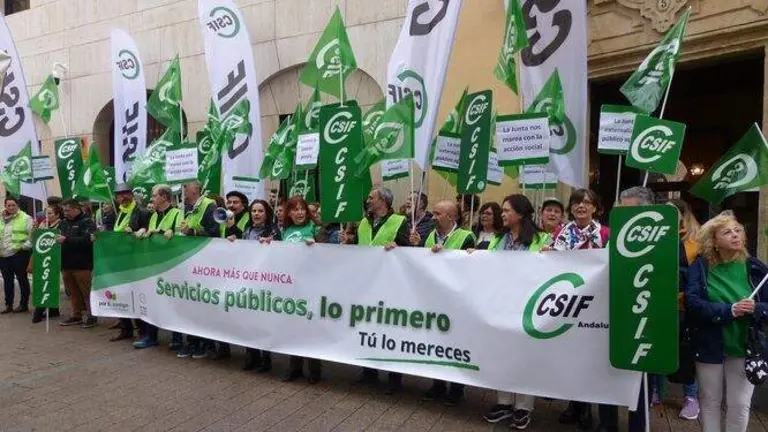 Concentraci&oacute;n del CSIF