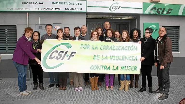 Representantes de CSIF-Huelva