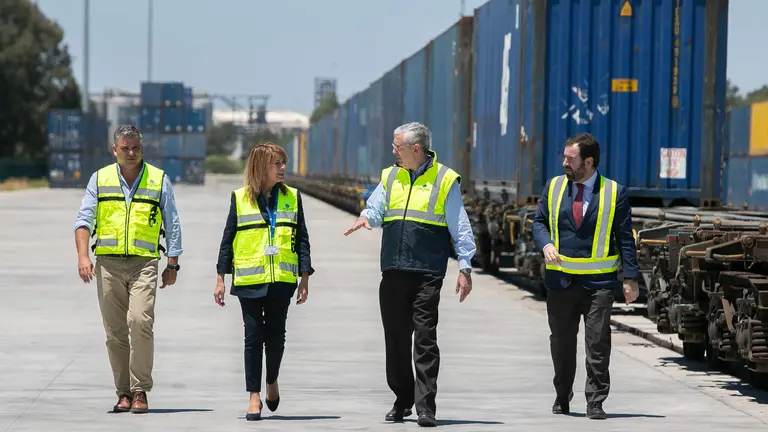 Muelle Sur terminal ferroviaria APH