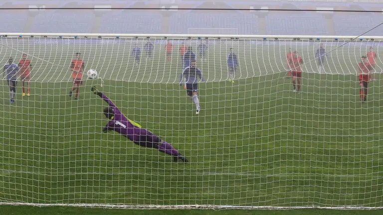 El primer gol del Recreativo.