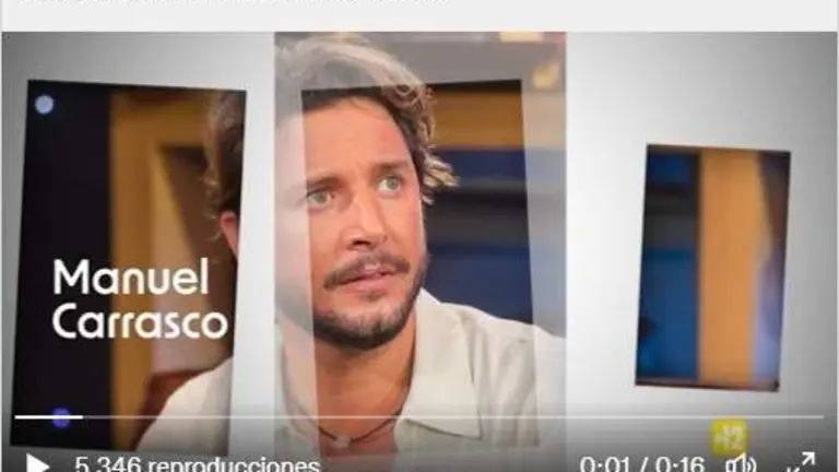 Manuel Carrasco, protagonista del prestigioso programa de entrevistas
