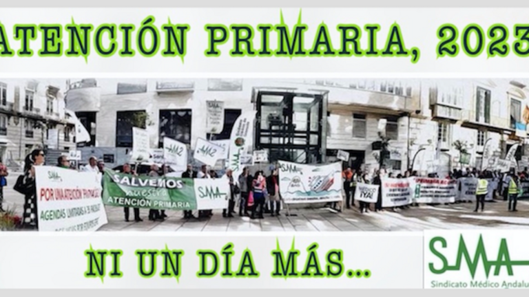 Carteler&iacute;a protesta de los m&eacute;dicos andaluces