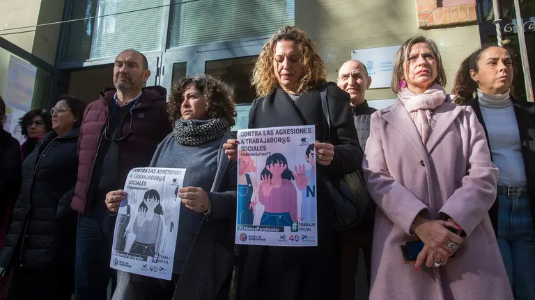 Minuto Silencio Agresi&oacute;n Trabajadora Torrej&oacute;n