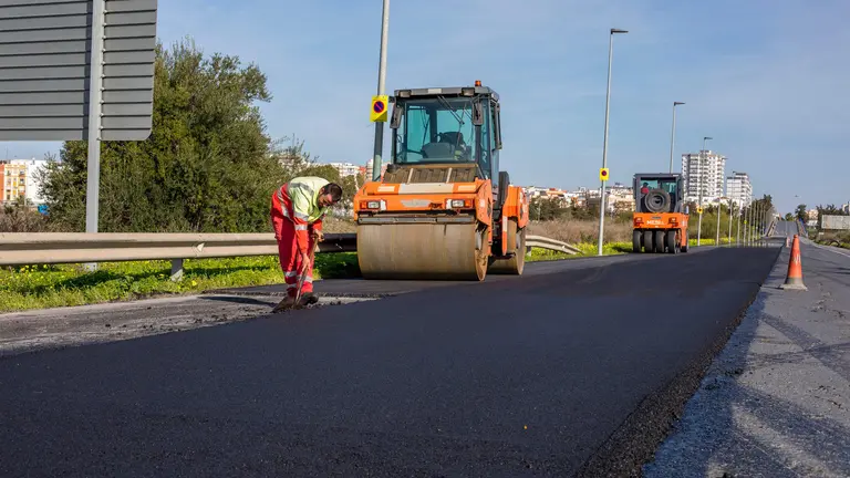Operarios en plena faena