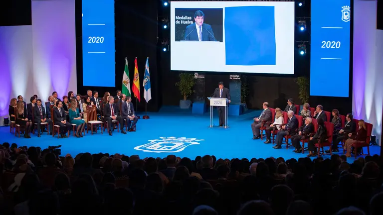 Acto Medallas 2020 en casa Colón