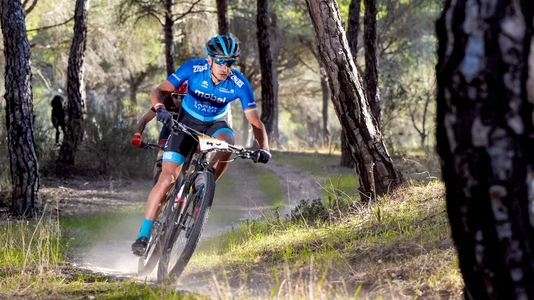 Iván Raña en acción.