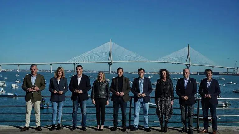Acto candidatos del PP celebrado en Cádiz