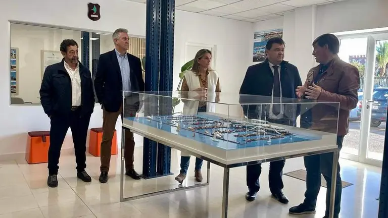 Visita del alcalde a las instalaciones
