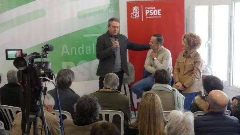 Visita de Juan Espadas a Hinojos