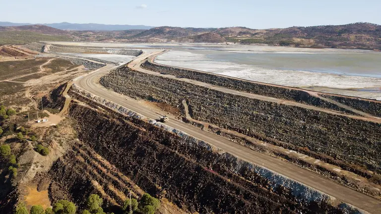 Trabajos en la mina de Riotinto