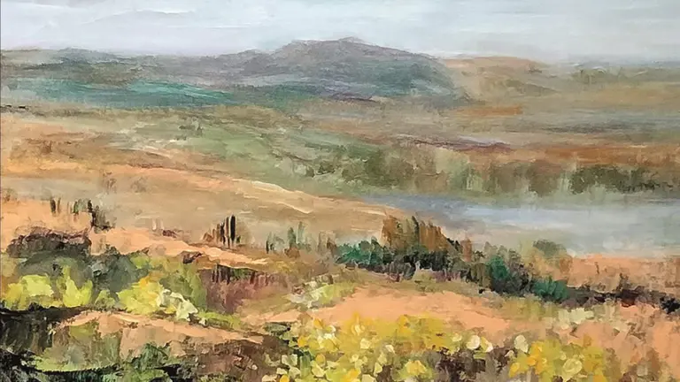 Una de las obras que se mostrarán en la exposición de Pilar Barroso