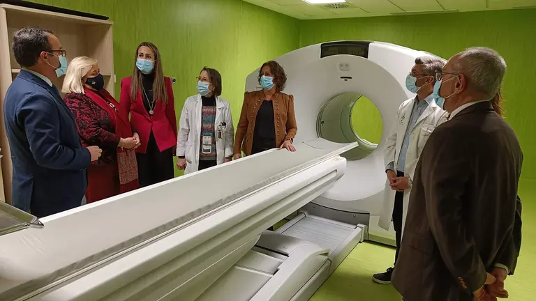 Visita de la consejera al Juan Ramón Jiménez