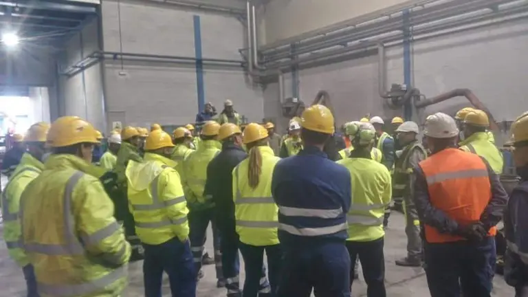 Trabajadores de MATSA