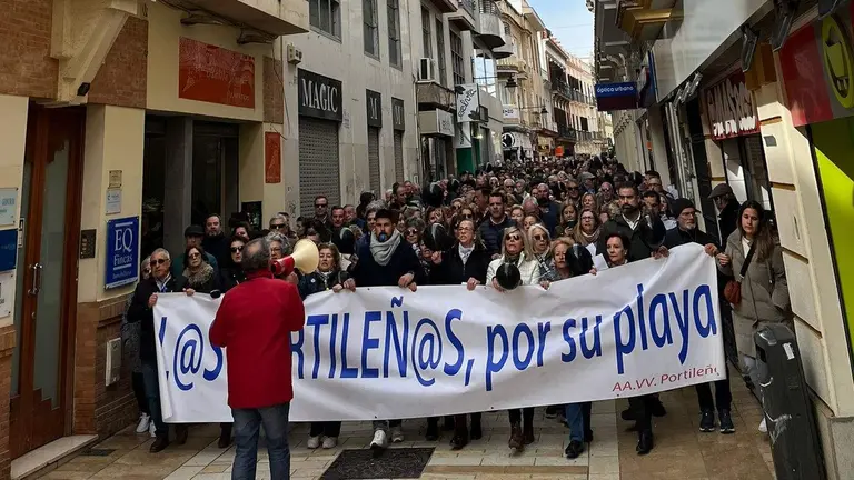 Marcha de esta mañana en Huelva