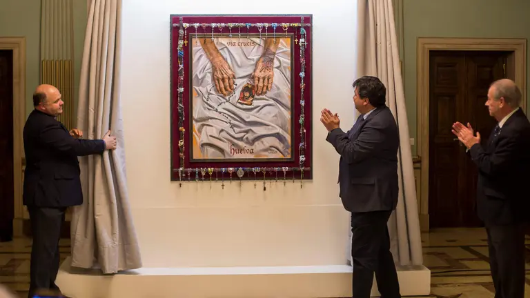 Presentación del cartel en el Ayuntamiento