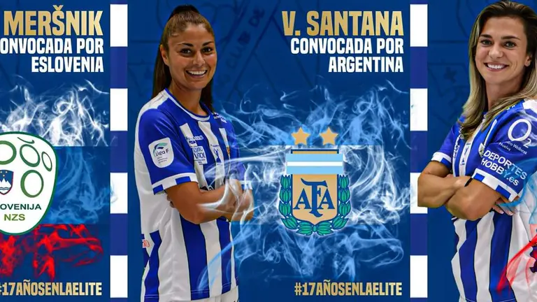 Las internacionales del Sporting de Huelva.