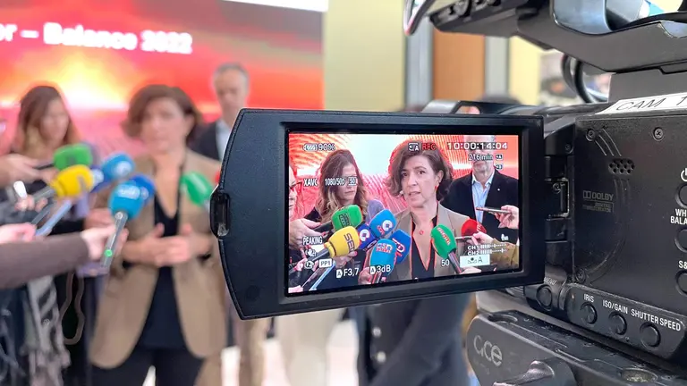 Macarena Guti&eacute;rrez, en la presentaci&oacute;n Resultados de Atlantic Copper